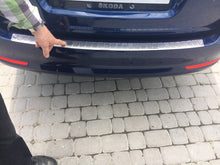 Rear bumper protector Carmos (SW, stainless steel) for Mercedes E-сlass W212 2009-2016 - image 2