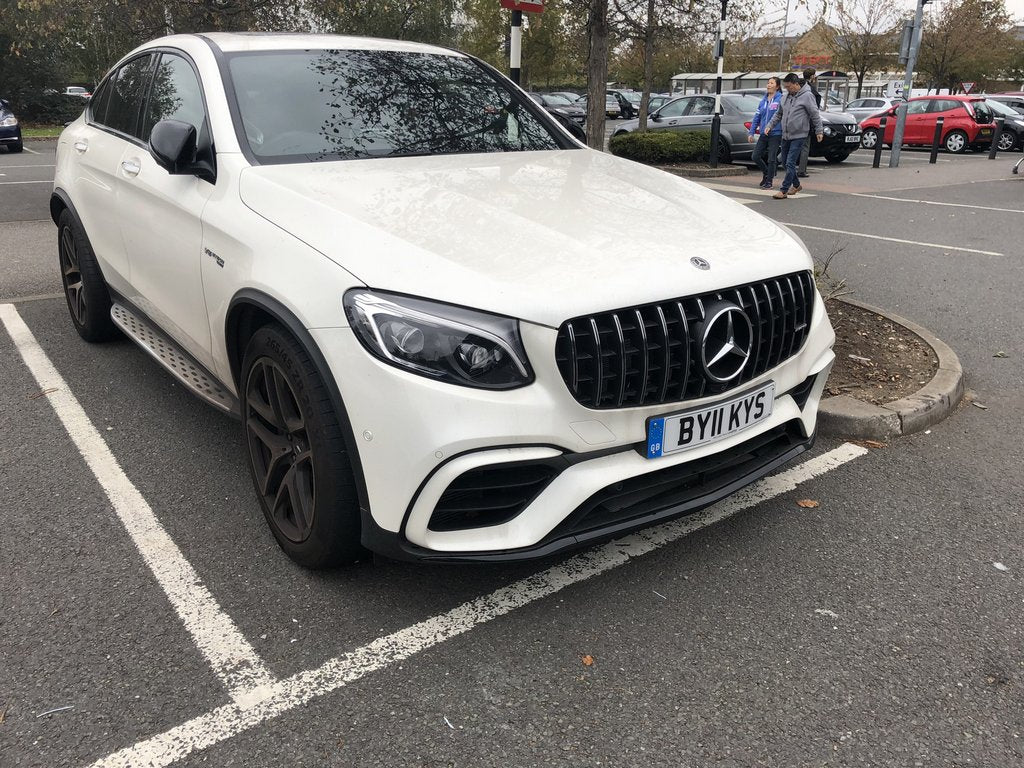 Front Grille GT Panamericana (2015-2019) for Mercedes GLC coupe C253 2016-2023 - image 3