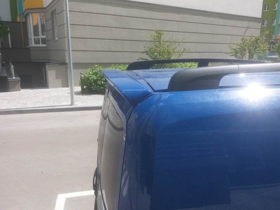 Anatomic spoiler (Hinged doors, paintable) for Citroen Nemo - Reelken Auto