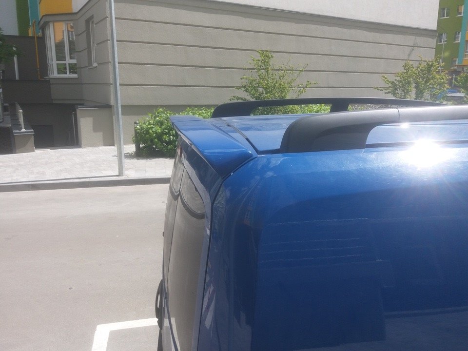 Anatomic Spoiler (Swing Doors, primed for painting) for Peugeot Bipper 2008-2017 - image 2