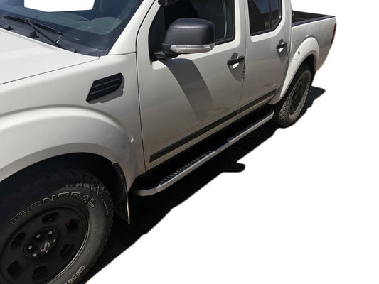 Side Steps Tayga (2 pcs, Aluminum) for Nissan Navara 2006-2015 - image 1