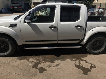 Side Steps Tayga (2 pcs, Aluminum) for Nissan Navara 2006-2015 - image 3