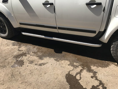 Side Steps Tayga (2 pcs, Aluminum) for Nissan Navara 2006-2015 - image 5