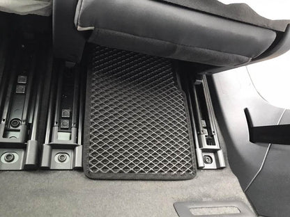 EVA mats (3 rows, black) for Volkswagen ID.6 - Reelken Auto