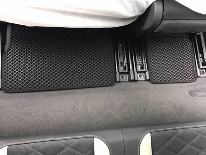 EVA mats (3 rows, black) for Volkswagen ID.6 - Reelken Auto