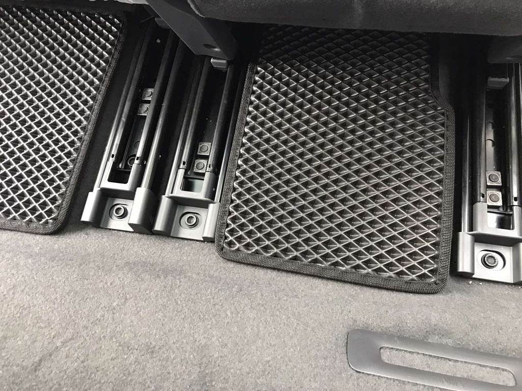 EVA mats (3 rows, black) for Volkswagen ID.6 - Reelken Auto