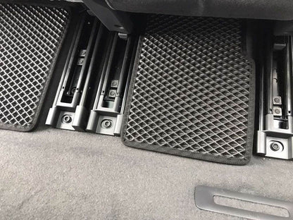 EVA mats (3 rows, black) for Volkswagen ID.6 - Reelken Auto