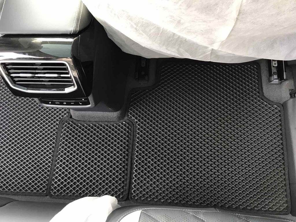 EVA mats (3 rows, black) for Volkswagen ID.6 - Reelken Auto