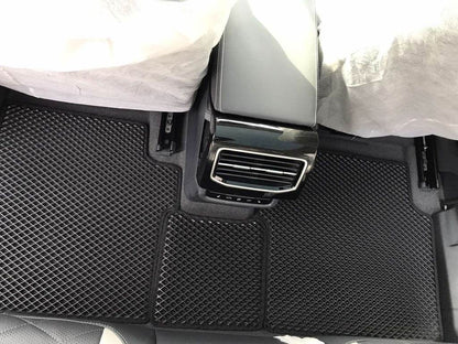 EVA mats (3 rows, black) for Volkswagen ID.6 - Reelken Auto