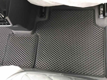 EVA mats (3 rows, black) for Volkswagen ID.6 - Reelken Auto