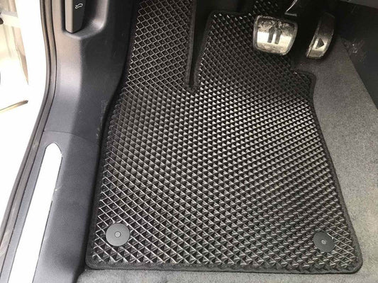 EVA mats (3 rows, black) for Volkswagen ID.6 - Reelken Auto