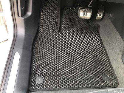 EVA mats (3 rows, black) for Volkswagen ID.6 - Reelken Auto