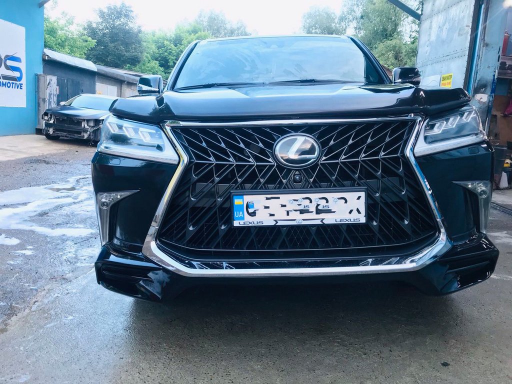 Body Kit Set (TRD Sport 2017-2020) for Lexus LX570/450d 2008-2022 - image 9