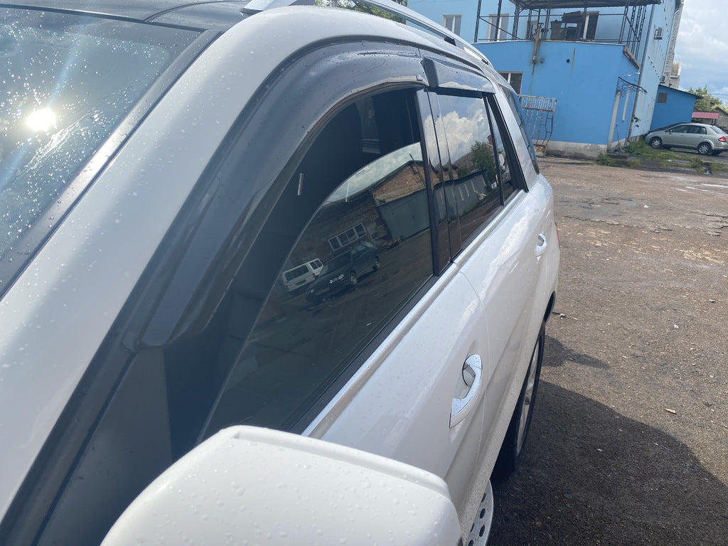 Window Deflectors (4 pcs, HIC) for Mercedes GLE/ML сlass W166 2011-2018 - image 7