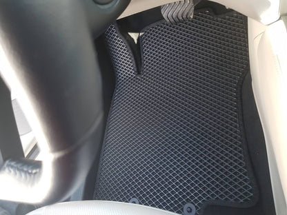 EVA Floor Mats for Rogue Sport (Black) for Nissan Qashqai 2014-2021 - image 2