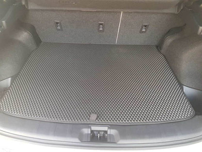 Trunk mat (EVA, black) for Nissan Qashqai 2014-2021 - Reelken Auto