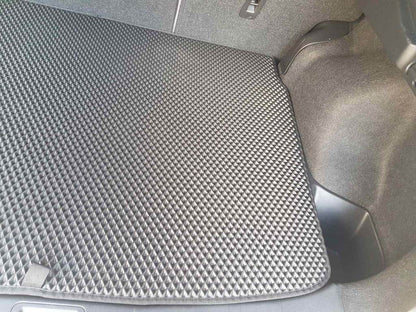 Trunk mat (EVA, black) for Nissan Qashqai 2014-2021 - Reelken Auto