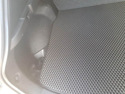 Trunk mat (EVA, black) for Nissan Qashqai 2014-2021 - Reelken Auto
