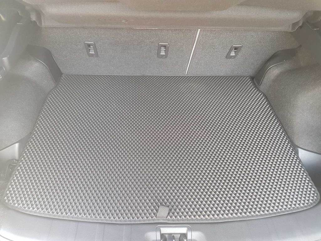 Trunk mat (EVA, black) for Nissan Qashqai 2014-2021 - Reelken Auto