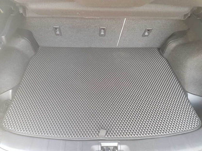 Trunk mat (EVA, black) for Nissan Qashqai 2014-2021 - Reelken Auto