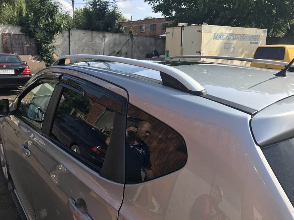 Skyport Roof Rails Grey for Nissan Qashqai 2007-2010 - Reelken Auto
