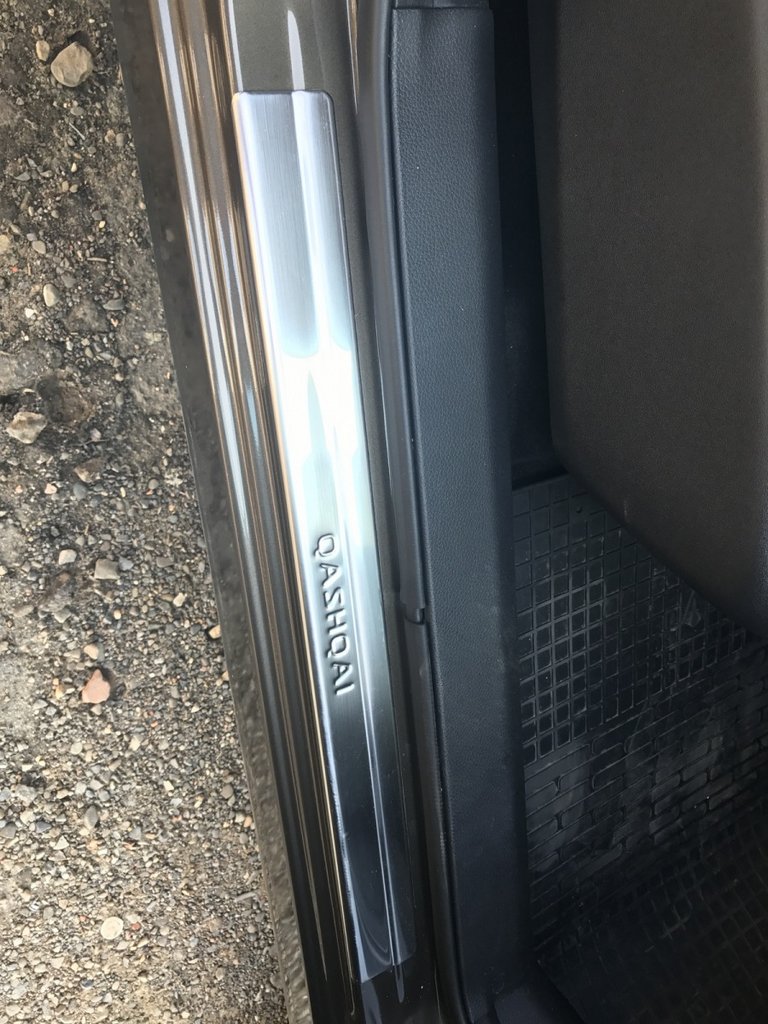 Door Sill Covers (Omsa, 4 pcs, Stainless Steel) for Nissan Qashqai 2014-2021 - image 7