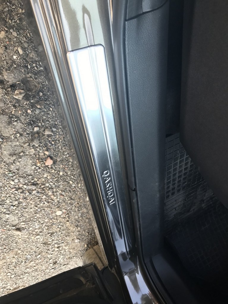 Door Sill Covers (Omsa, 4 pcs, Stainless Steel) for Nissan Qashqai 2014-2021 - image 8