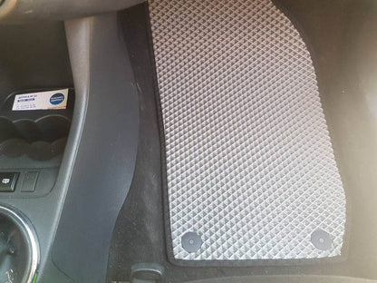 EVA mats (gray) for Skoda Fabia 2007-2014 - Reelken Auto