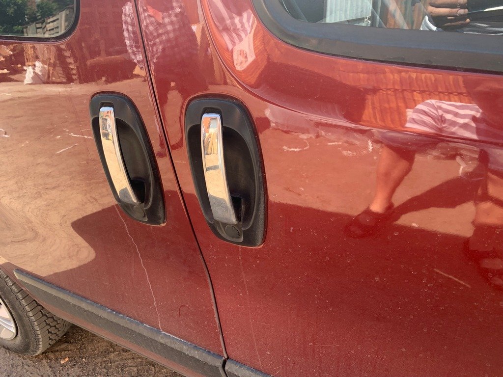 Chrome Door Handle Covers (4 pcs, Stainless Steel) for Fiat Doblo II 2010-2022 - image 7