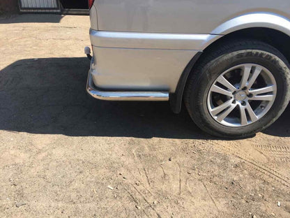 Rear Corner Bars AK003 (2 pcs, stainless steel) for Mercedes Vito W639 2004-2014 - image 4