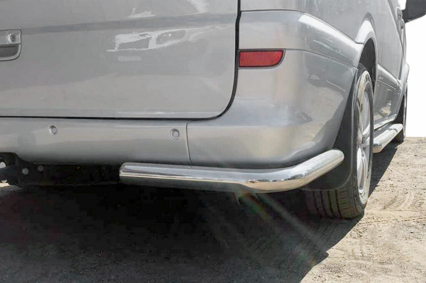 Rear Corner Bars AK003 (2 pcs, Stainless Steel) for Mercedes Viano 2004-2014 - image 4