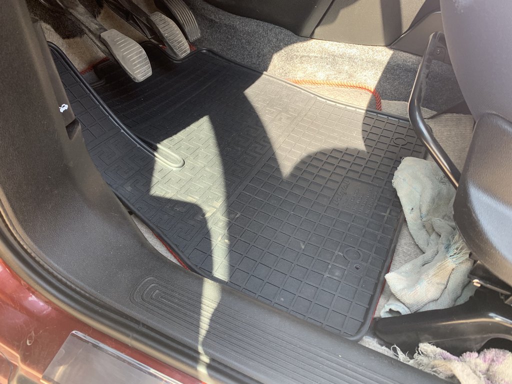 Rubber Floor Mats (Polytep) for Fiat Fiorino/Qubo 2008-2024 - image 2