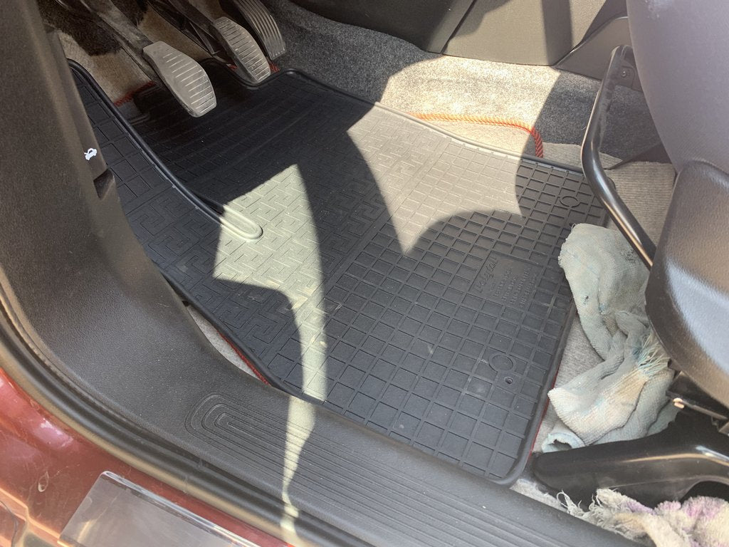 Rubber Floor Mats (Polytep) for Peugeot Bipper 2008-2017 - image 2