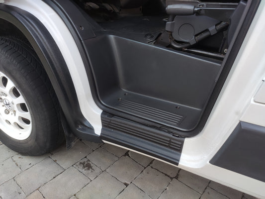 Door Sill Protectors EuroCap (2 pcs, ABS) for Fiat Ducato 2006-2025 - image 1