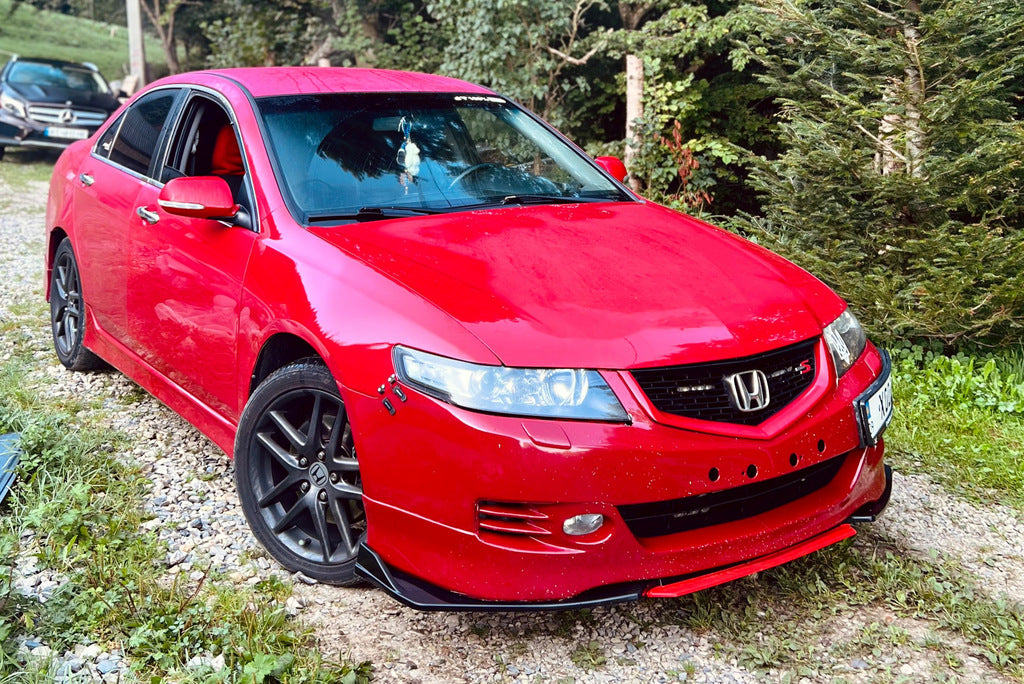 Front Lip Niken Red (ABS) for Honda Accord VII 2002-2007 - image 1