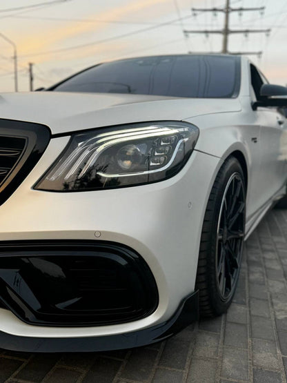 Facelift Front Headlights with Control Units (OEM) for Mercedes S-сlass W222 2013-2020 - image 7