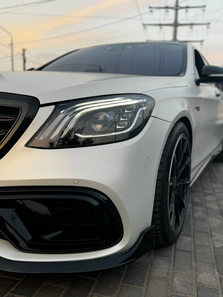 Facelift Front Headlights with Control Units (OEM) for Mercedes S-сlass W222 2013-2022 - image 7