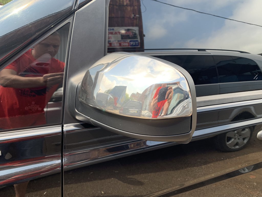 Chrome Mirror Covers VITO 2010-2014 (2 pcs) for Mercedes Viano 2004-2014 - image 8