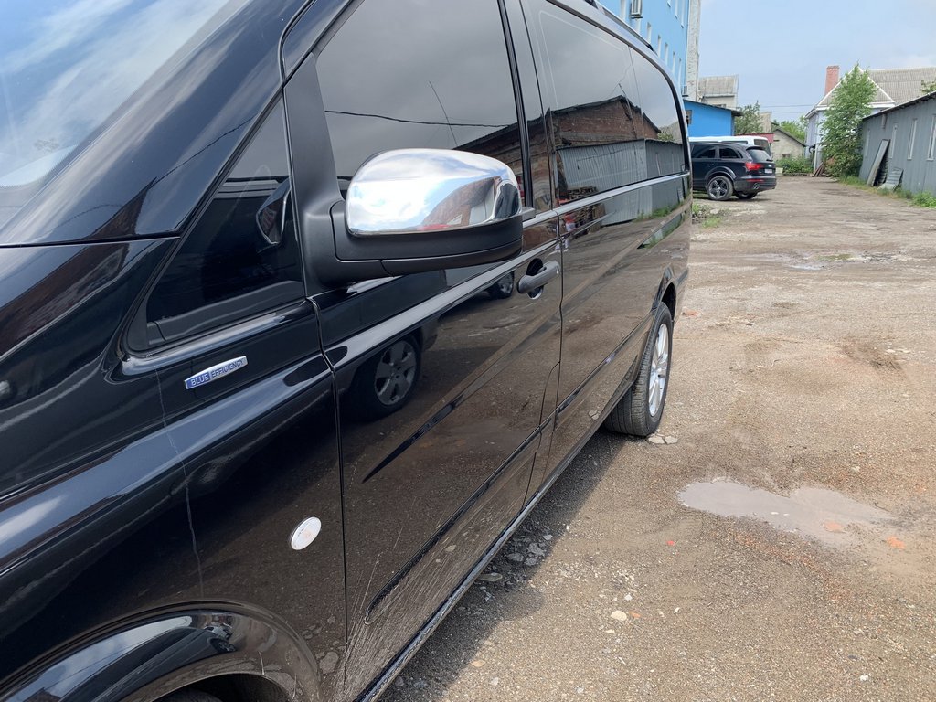 Covers for mirrors VITO 2010-2014 (2 PCs) for Mercedes Viano 2004-2014 - image 10