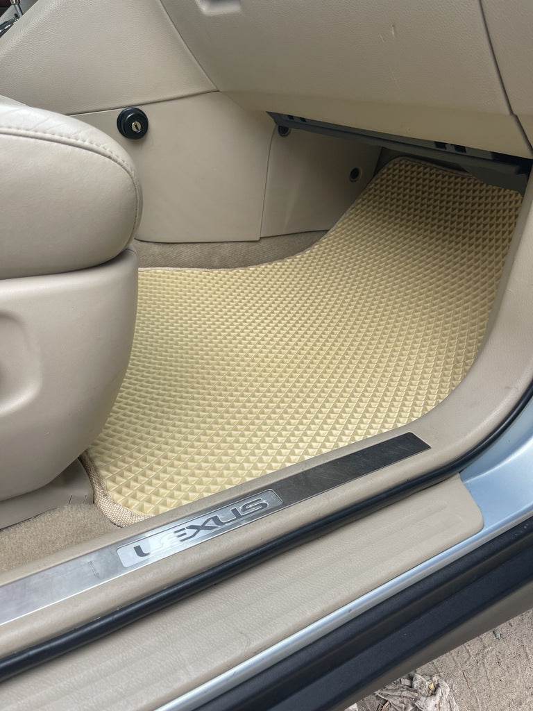 EVA rugs (beige) for Lexus RX 2003-2009 - Reelken Auto