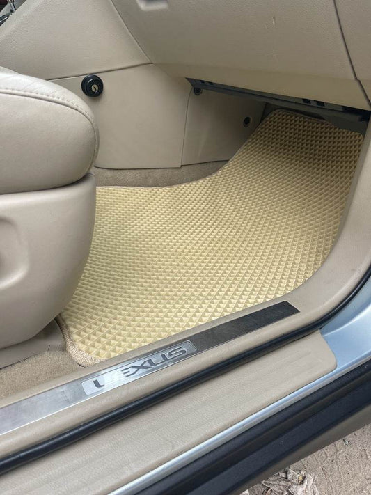 EVA rugs (beige) for Lexus RX 2003-2009 - Reelken Auto