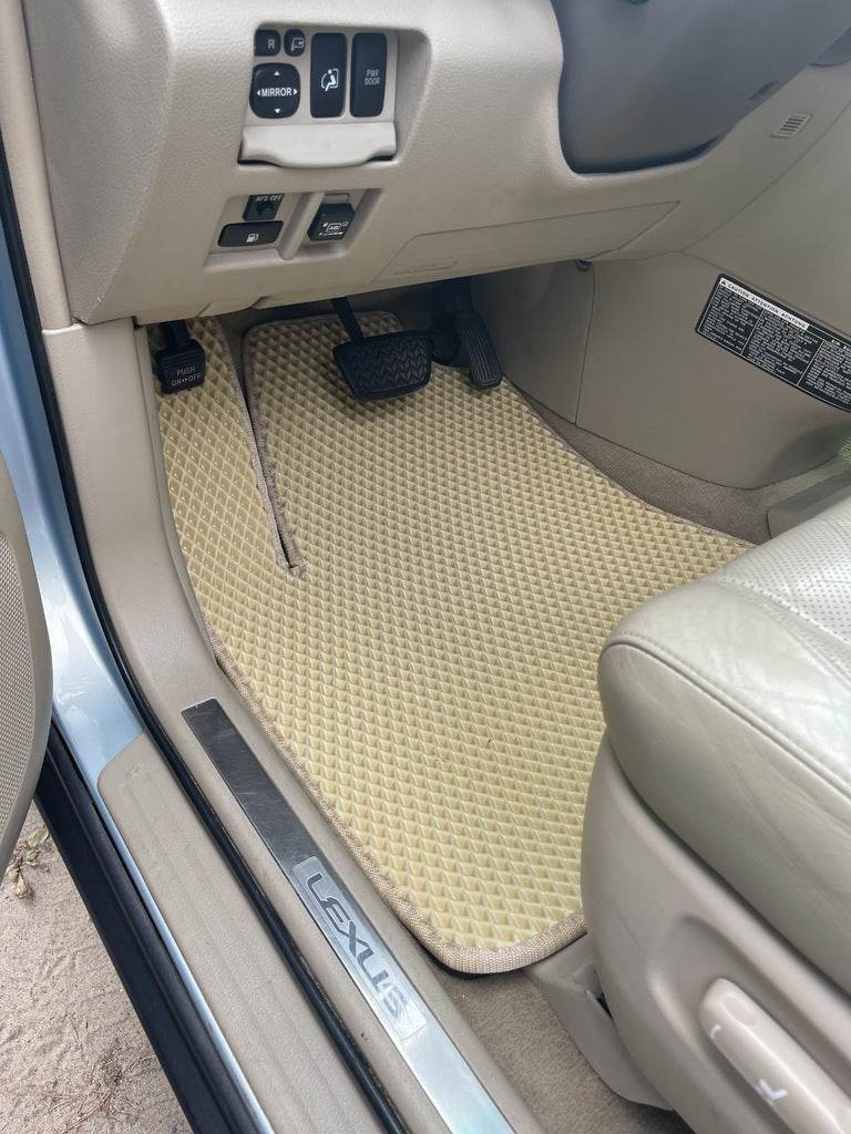 EVA rugs (beige) for Lexus RX 2003-2009 - Reelken Auto