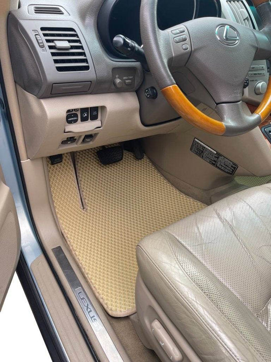 EVA rugs (beige) for Lexus RX 2003-2009 - Reelken Auto