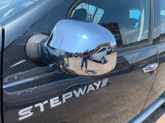 Covers on mirrors (2 pcs) V-2 for Dacia Duster 2008-2018 - image 2