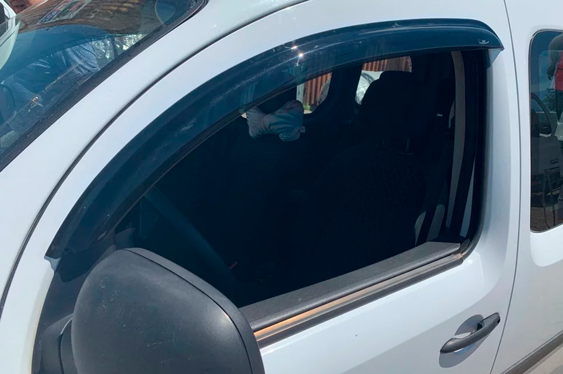 Window Deflectors (2 pcs, HIC) for Renault Kangoo 2008-2020 - image 8