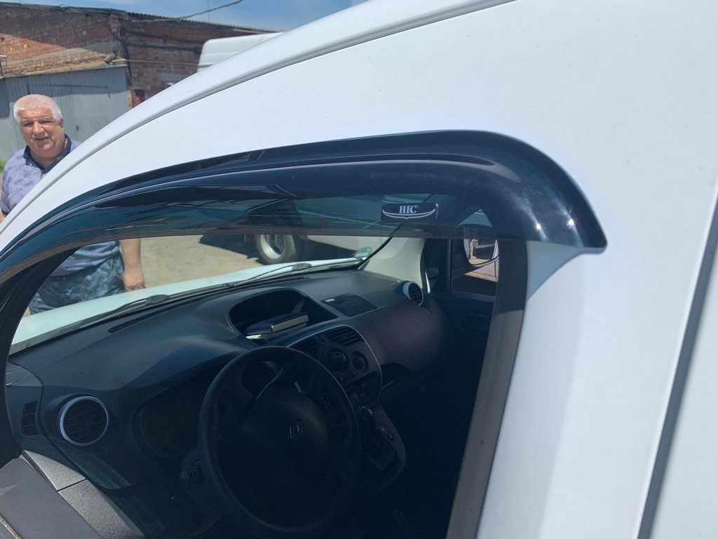 Window Deflectors (2 pcs, HIC) for Renault Kangoo 2008-2020 - image 12