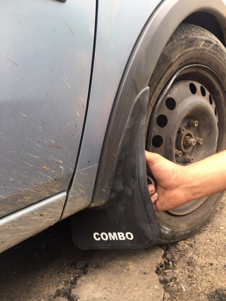 Premium Mud Flaps (Turkey) for Opel Combo 2002-2012 - image 2