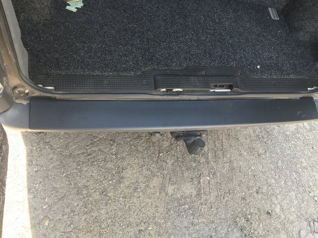 Rear bumper protector DDU (ABS) for Nissan Primastar 2002-2014 - image 5