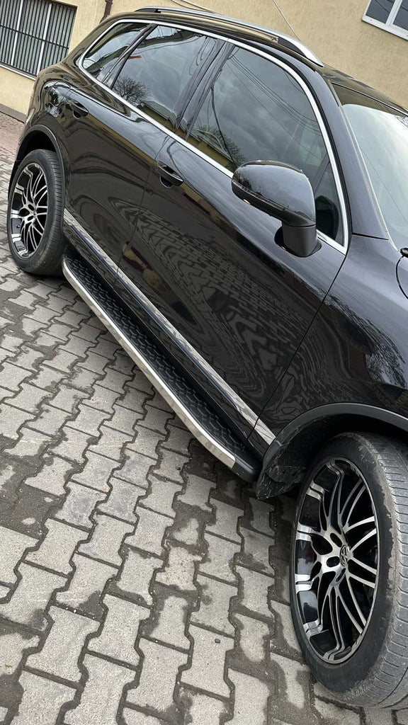 Side Steps BlackLine (2 pcs, Aluminum) for Volkswagen Touareg 2002-2010 - image 1