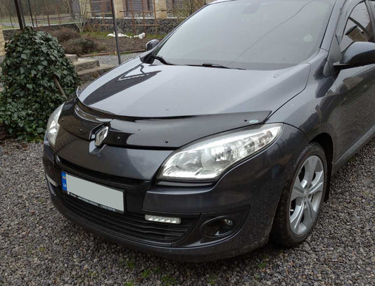Hood Deflector 2009-2013 (EuroCap) for Renault Megane III 2009-2016 - image 1
